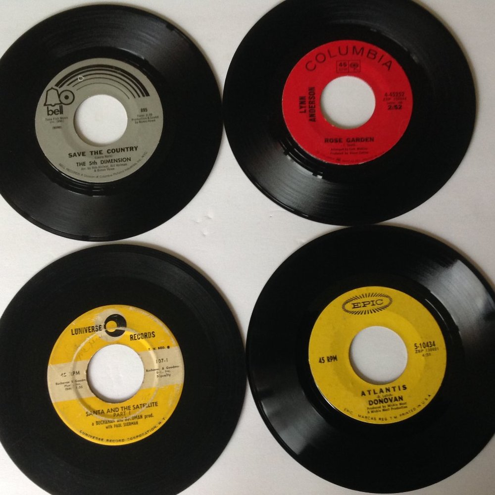 Sixteen 45's